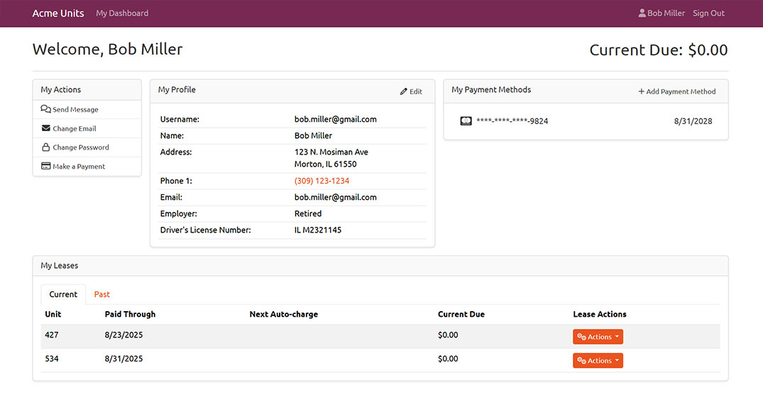 Customer Portal: Branded