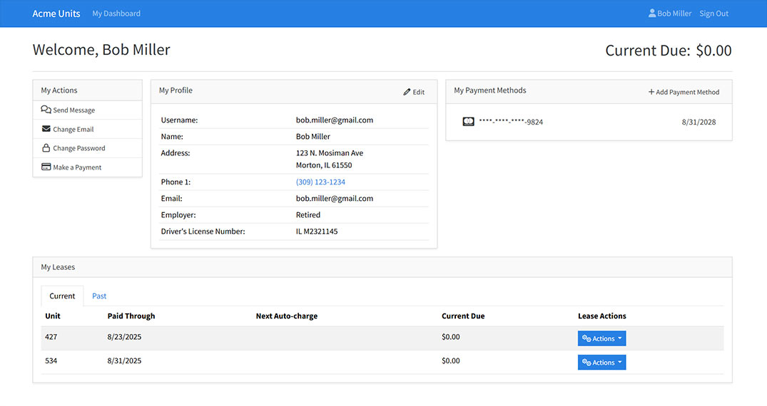 Customer Portal: Branded