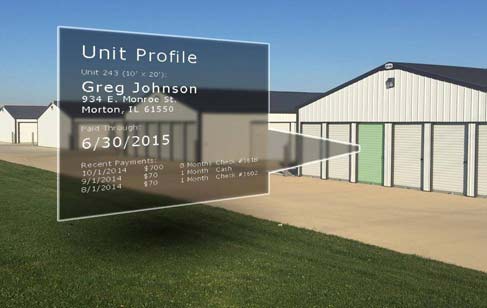 Storage unit details image