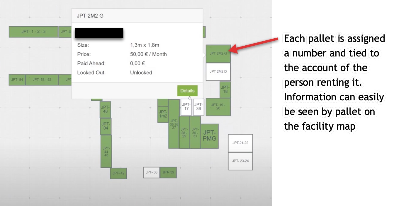 Unit Trac’s facility mapping