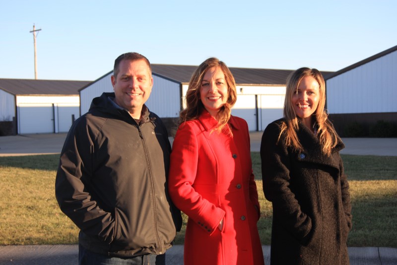 James and Jillian Smallenberger, and Nicole Roberts